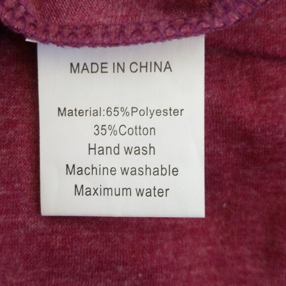 Agnes Urban long sleeved v-neck soft polyester/cotton blend tee T-shirt M - Picture 5 of 6